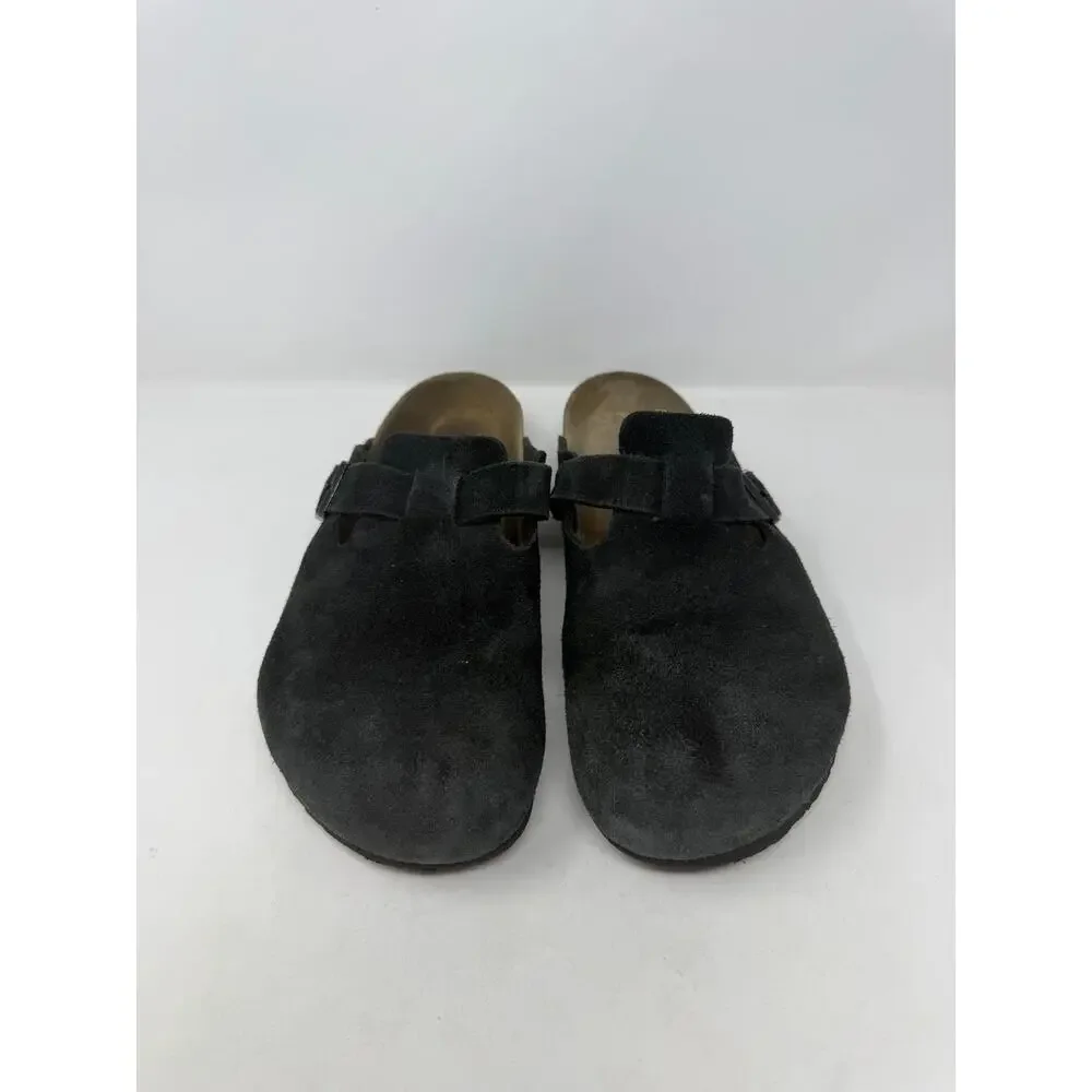 Birkenstock Boston Soft Footbed Suede Mens Size 45 (12-13)